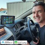 Universal Touchscreen Car Display With Apple CarPlay & Android Auto