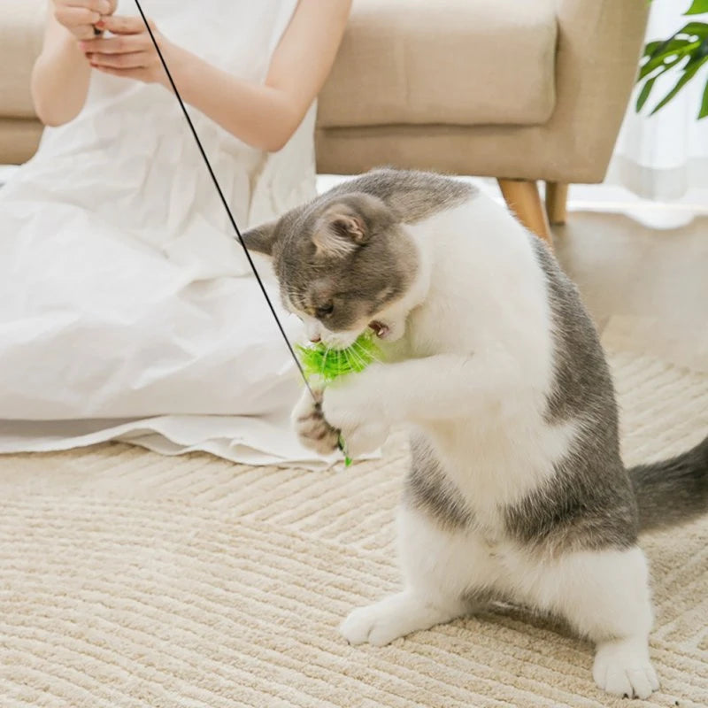 Interactive Bird Simulation Cat Toy