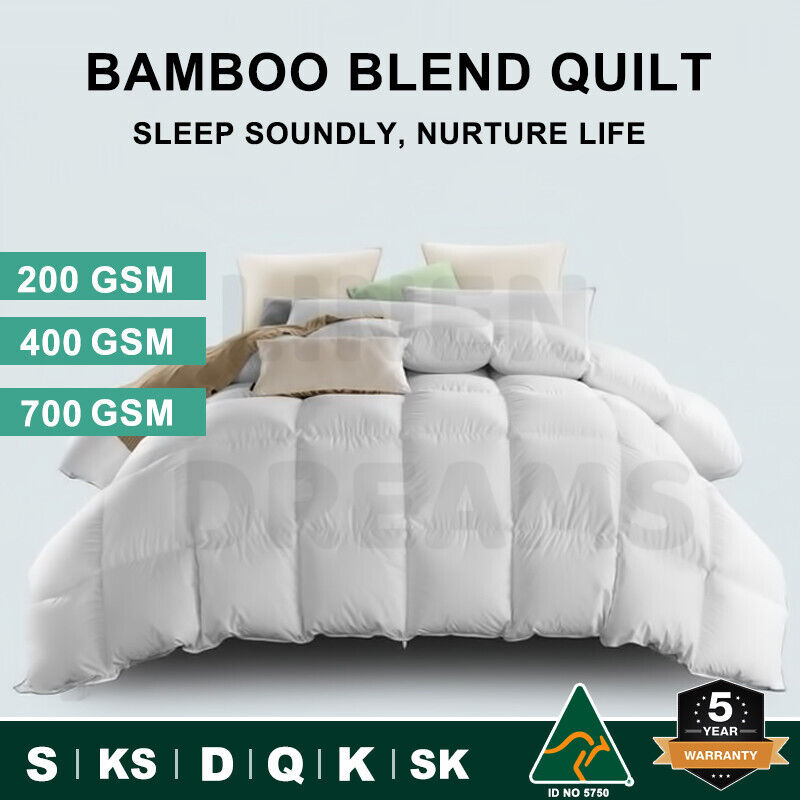 Aus Made Bamboo Blend Quilt - All Sizes